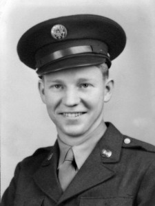 DeOrman Robey, Jr. in uniform, late WW2